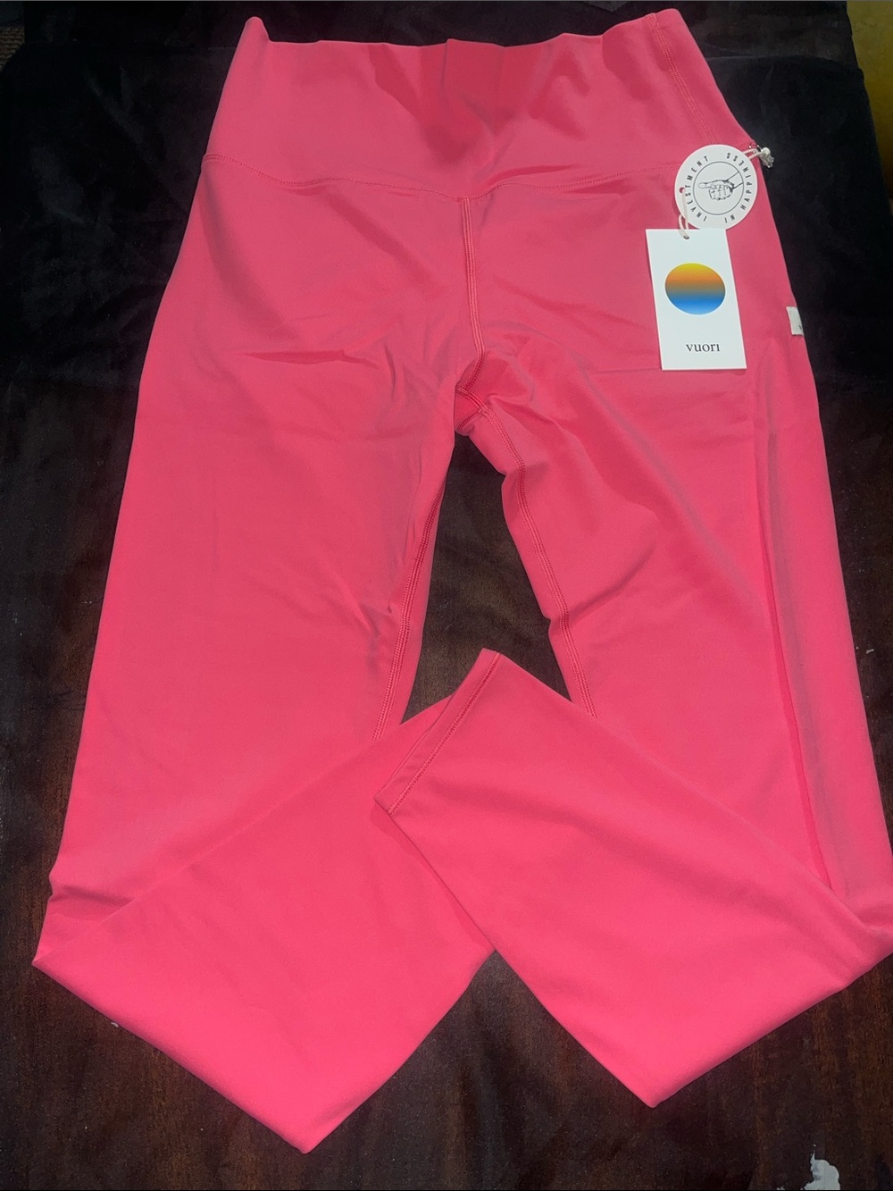 Vuori All The Feels Leggings Sunset Pink